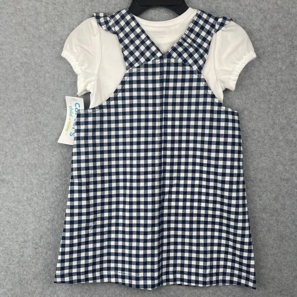 Carter's Top Overall Dress 2PC Set Size 18 months